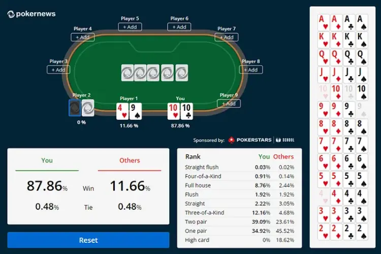 Poker News Poker Odds Calculator