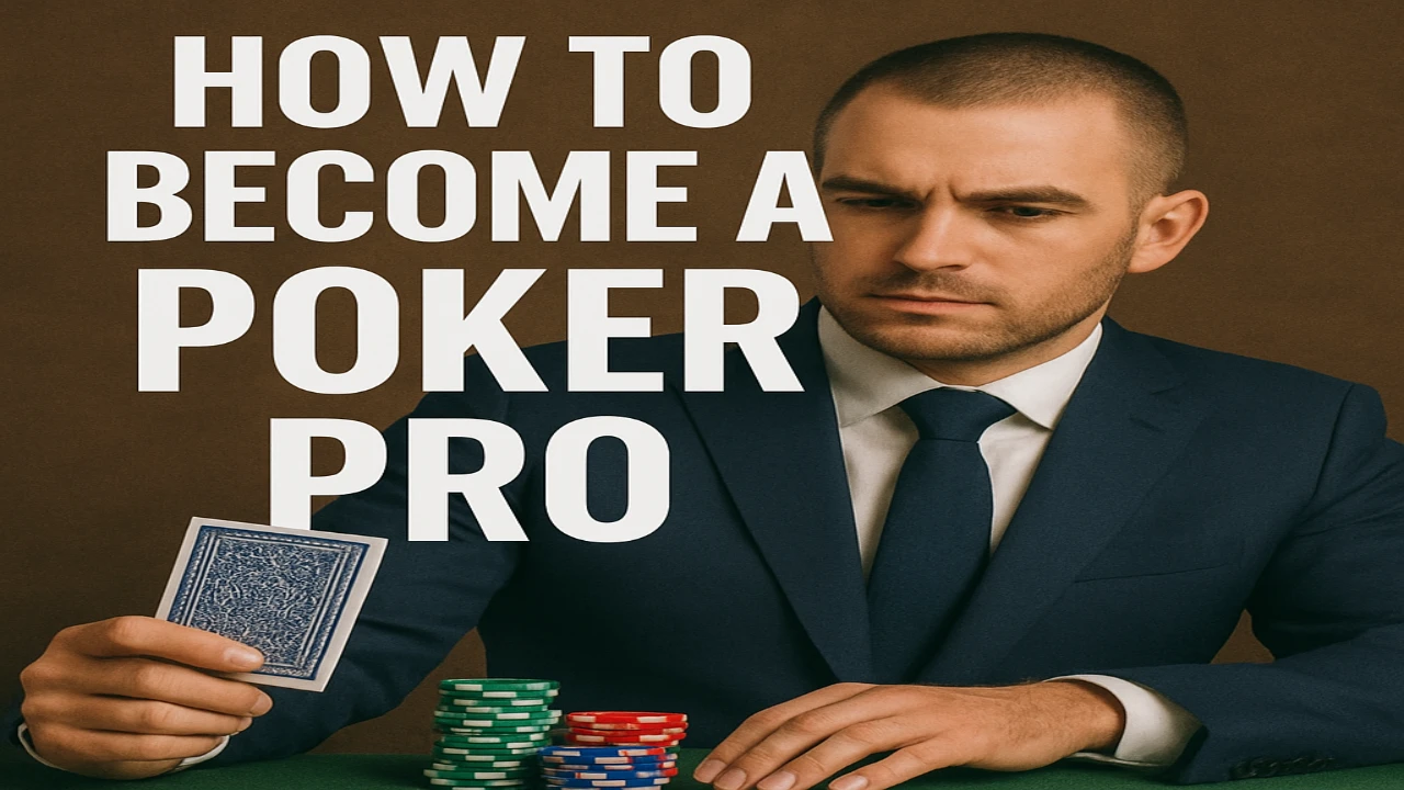 how to be a pro poker player