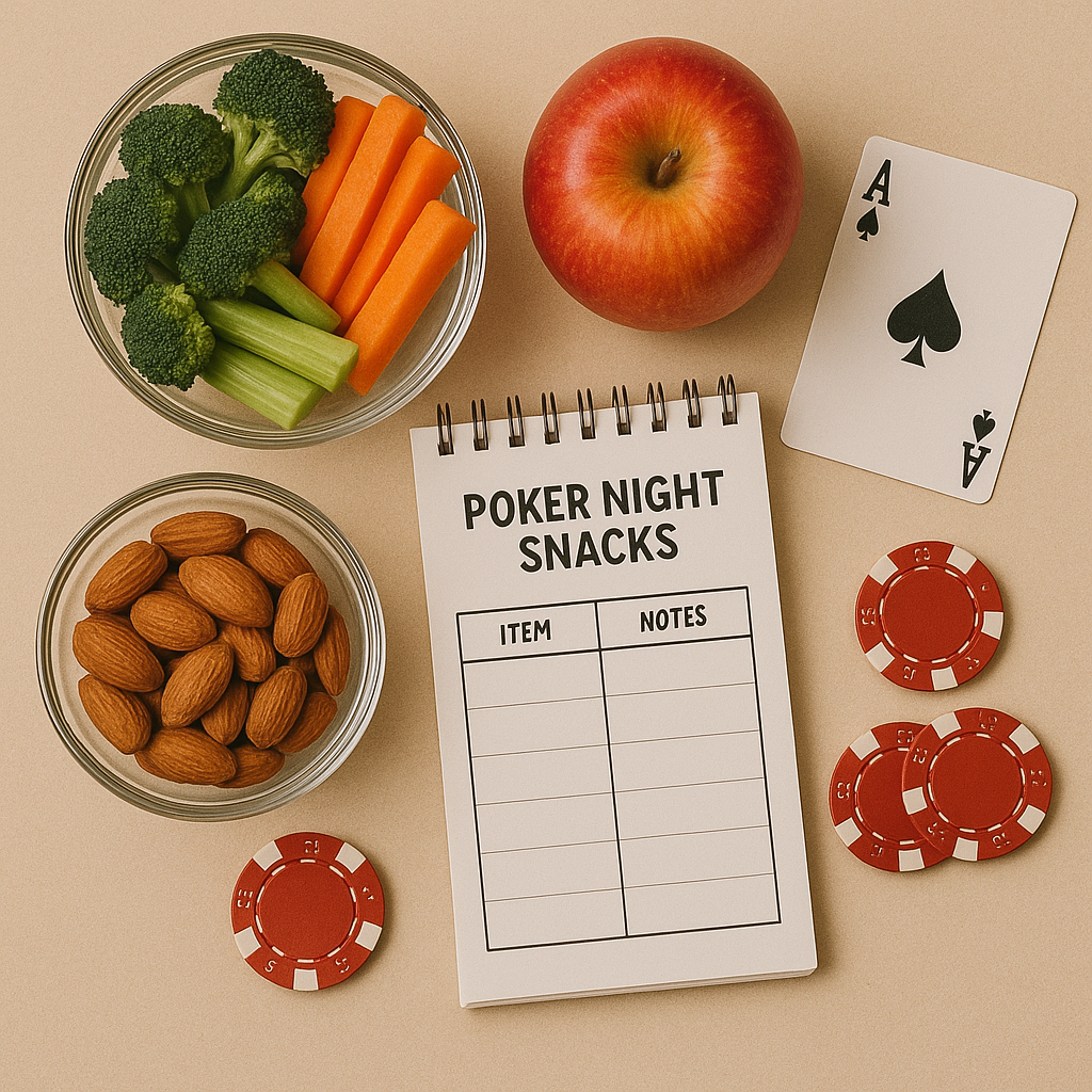 Tips for Planning Snacks for Poker Night