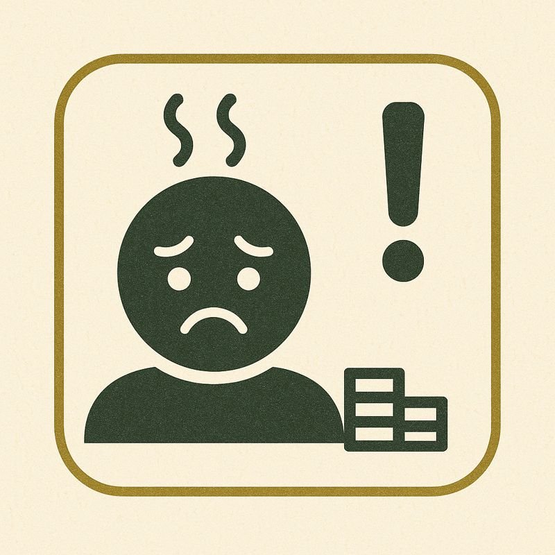 Recognizing Tilt Before It Controls You