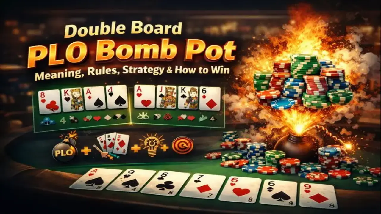 Double Board PLO Bomb Pot: Meaning, Rules, Strategy and How to Win