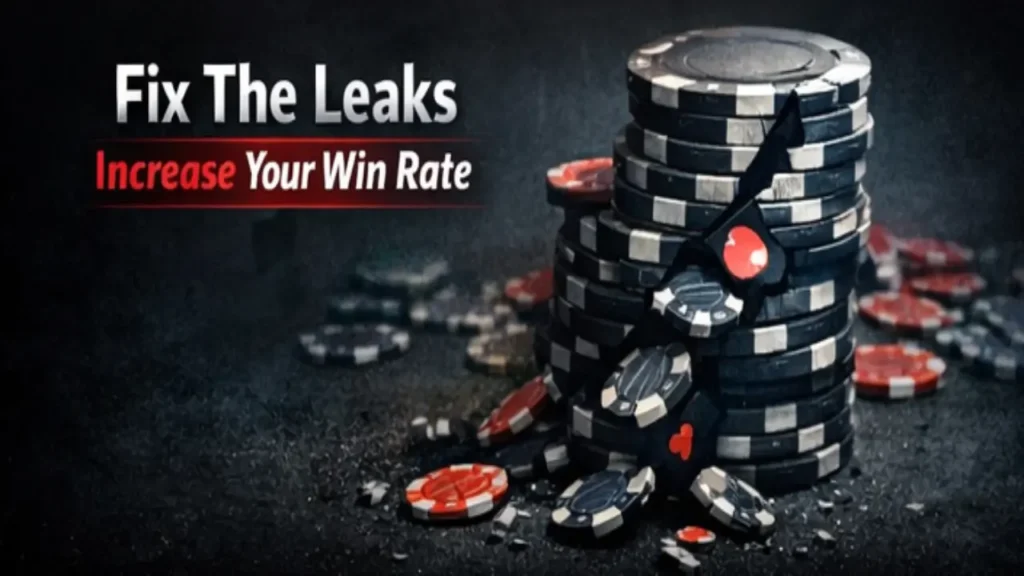 Recurring poker leaks causing majority of losses