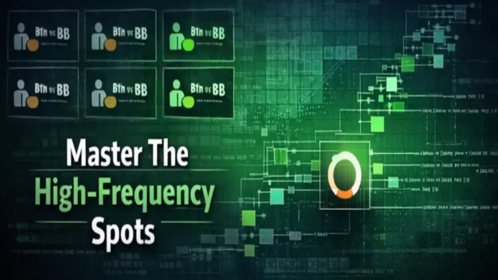 High frequency poker spots driving most results
