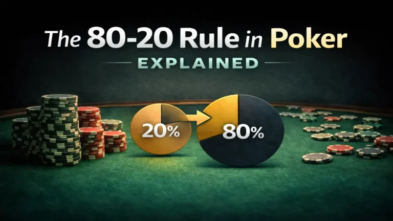 The 80-20 Rule in Poker Explained