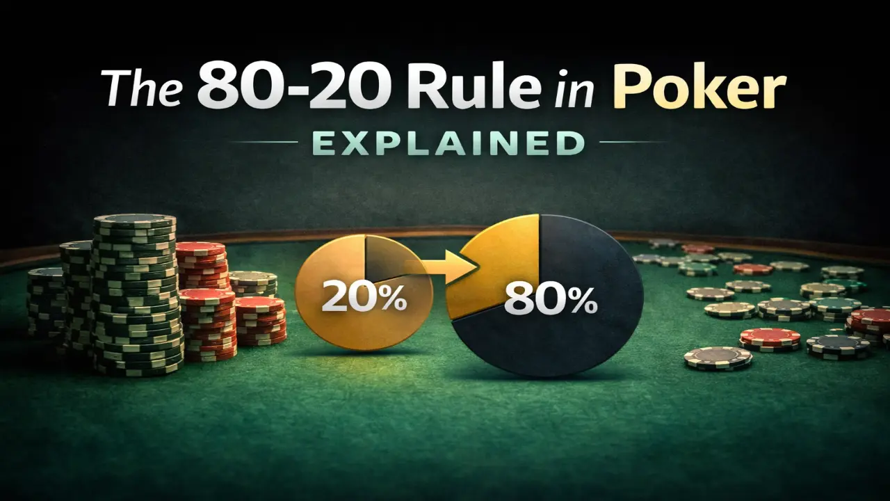 The 80-20 Rule in Poker Explained