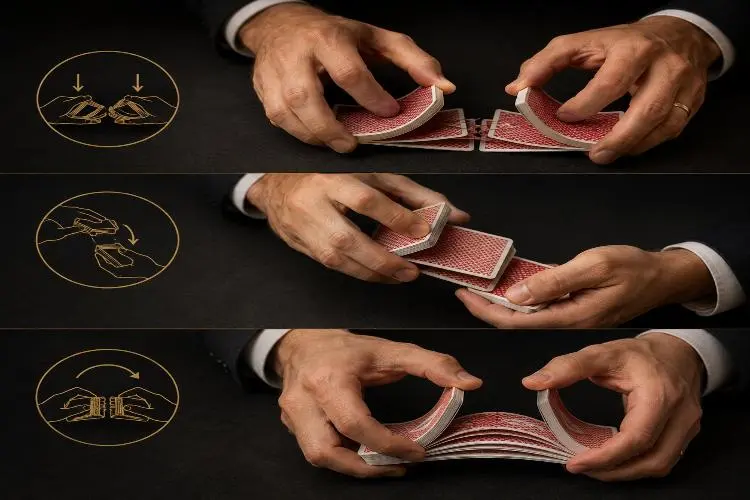 Top 3 Shuffling Techniques for Texas Holdem Poker