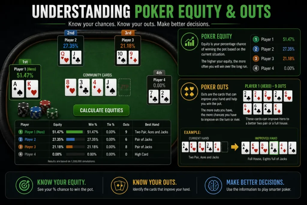 Understanding Poker Equity and Outs